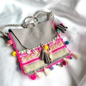 Handcrafted small crossbody